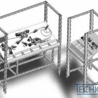 Semi-automatic assembly machine